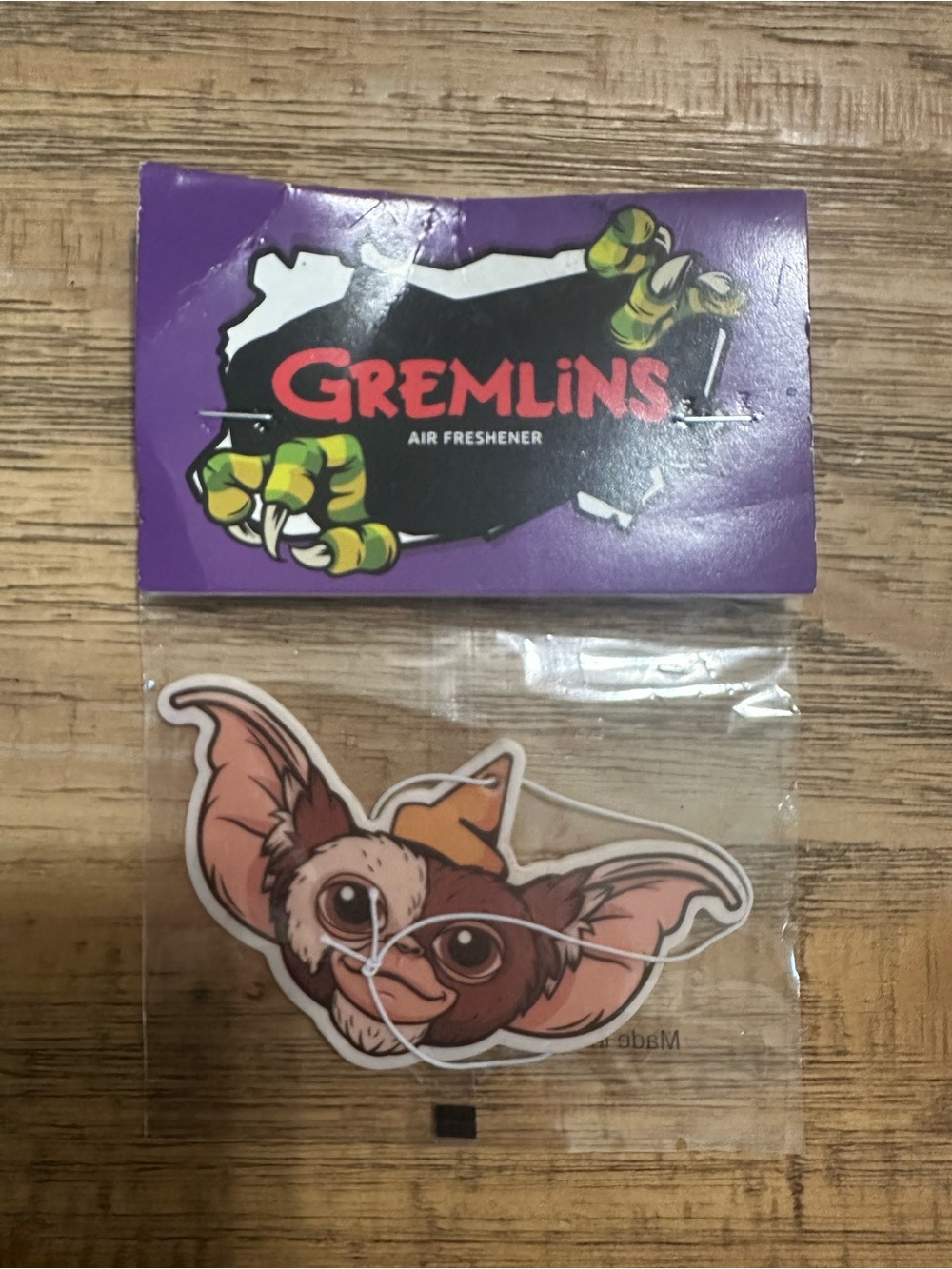 Jack in the Box Gremlins Gizmo Brown Air Freshener